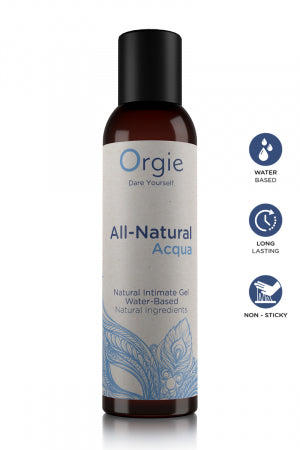Gel intime naturel All Natural Acqua 150ml · Orgie
