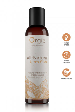 Gel intime naturel All Natural Ultra Slide 150ml · Orgie