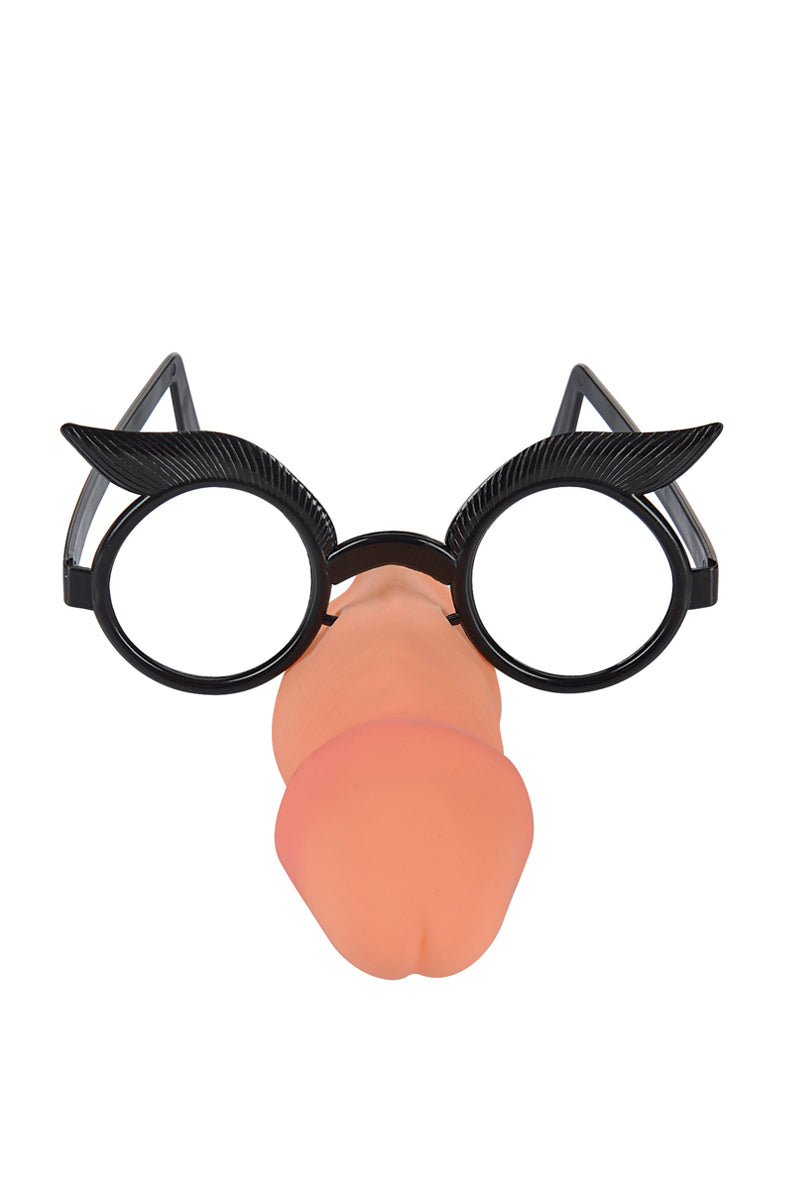 Lunettes pénis humoristiques sans verre Fun Novelties