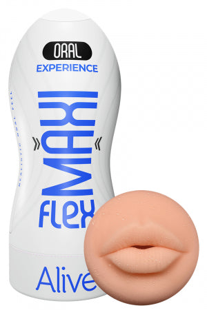 Masturbateur Maxi Flex Oral Experience Alive · Alive