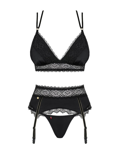Lolitte Ensemble 3 pcs Noir · Obsessive · vue 5