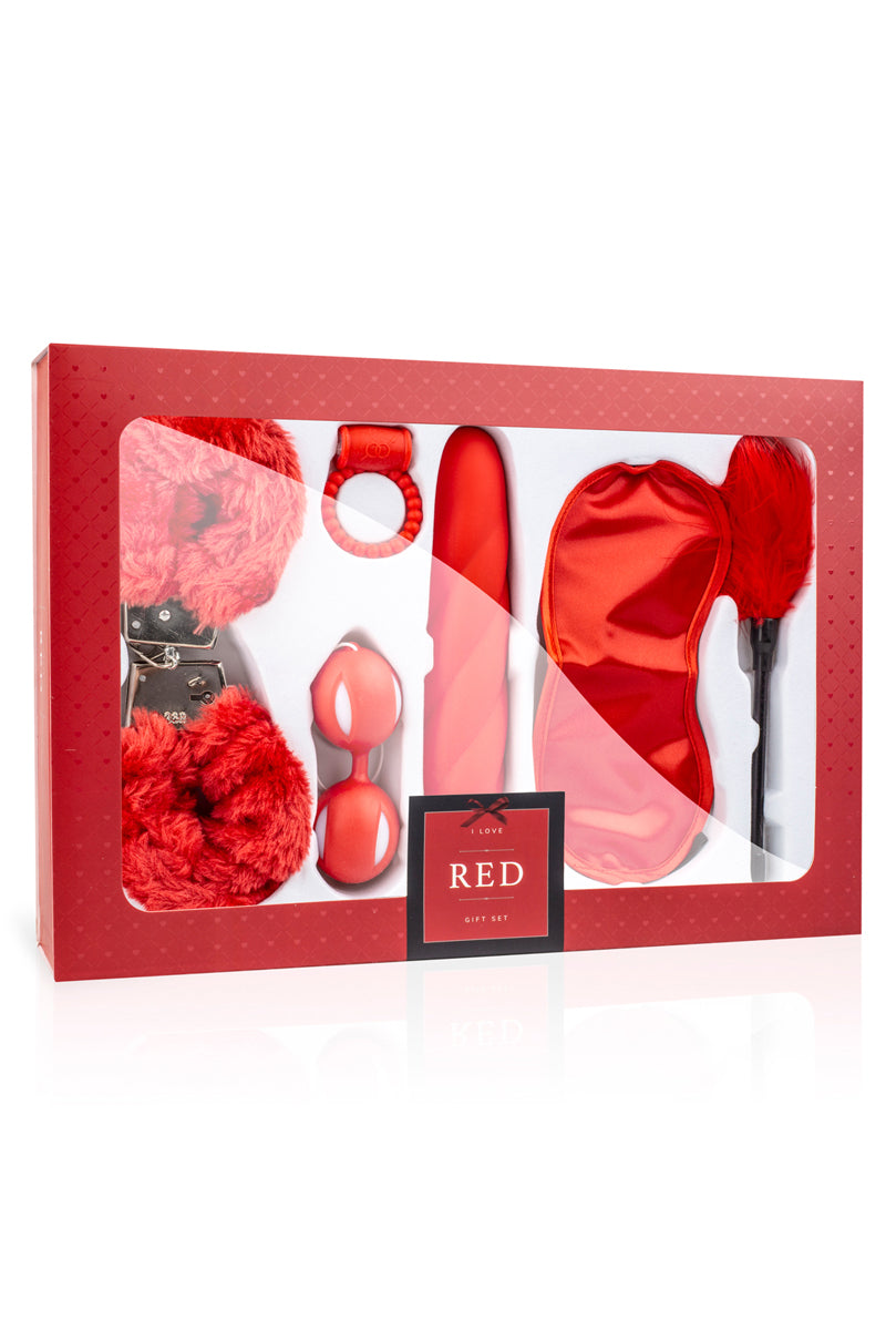 Coffret sextoys pour couple I Love Red Couples Loveboxxx