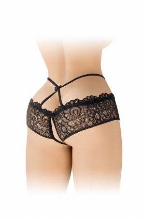 Culotte ouverte noire Celia · Fashion Secret