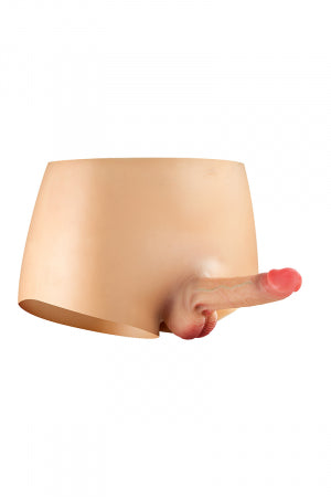 Culotte avec gode réaliste creux · Real Body