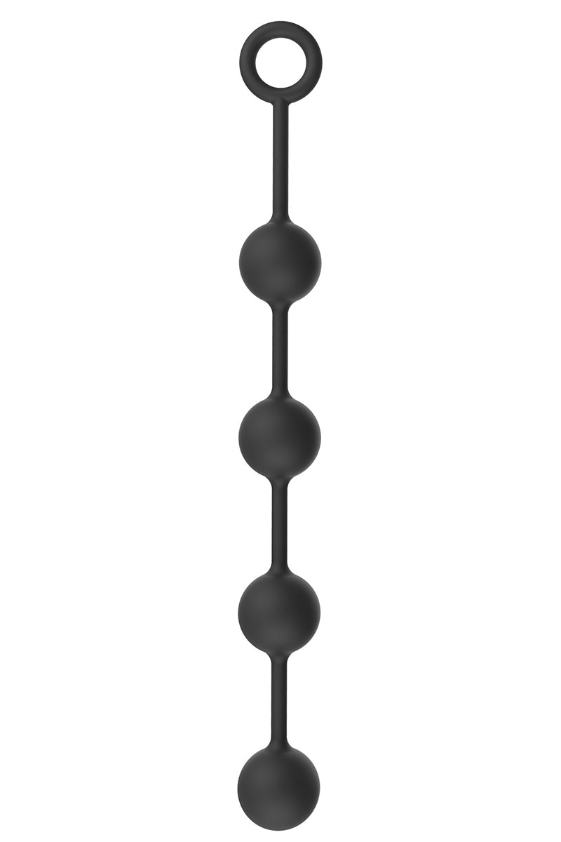 Chapelet anal en silicone diamètre 5 cm Extreme Hidden Desire