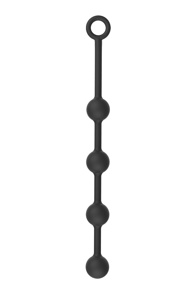 Chapelet anal en silicone diamètre 4 cm Extreme Hidden Desire