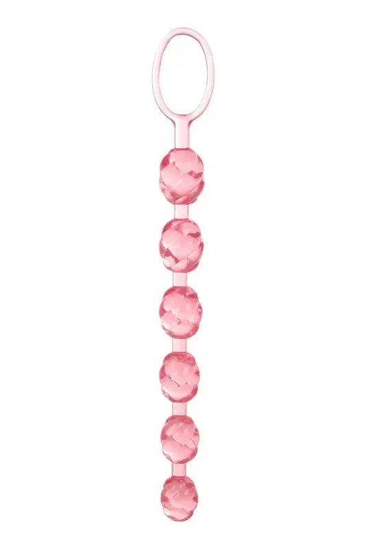 Perles anales ou chaine anale ou chapelet anal  calexotics swirl rose disponible chez LollyDoll