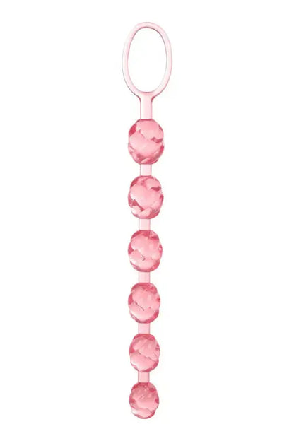 Perles anales ou chaine anale ou chapelet anal  calexotics swirl rose disponible chez LollyDoll