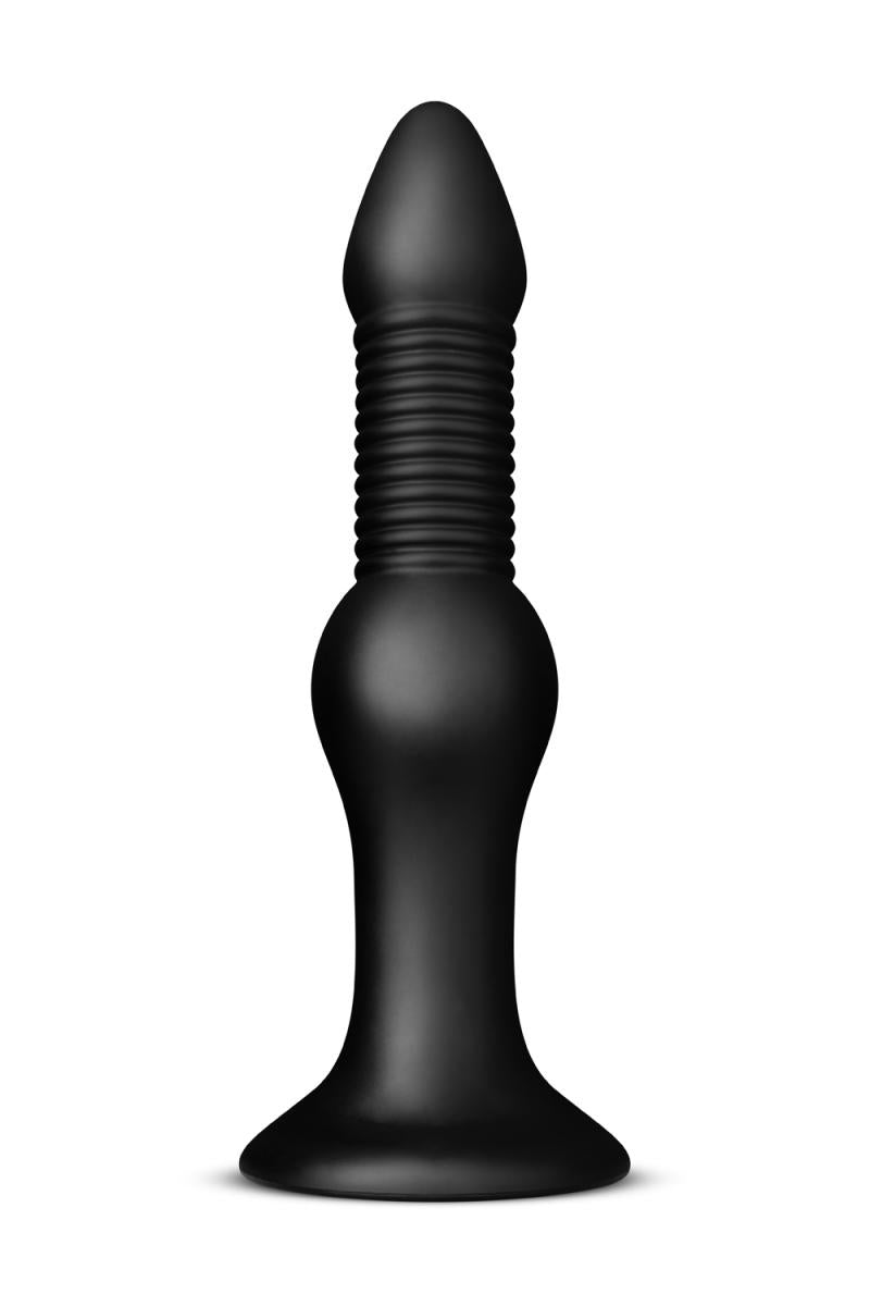 Plug anal XXL strié en PVC Explosive Warhead BUTTR