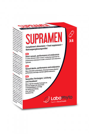 Supramen (4 gélules) Aphrodisiaque · Labophyto
