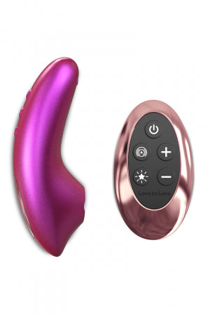 Masseur clitoridien télécommandé Dreamer Iridescent Berry · Love to Love