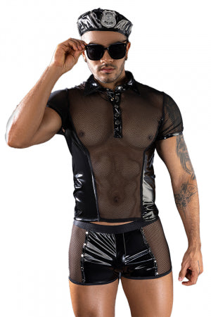 Déguisement policier sexy 4 pièces · J Lingerie