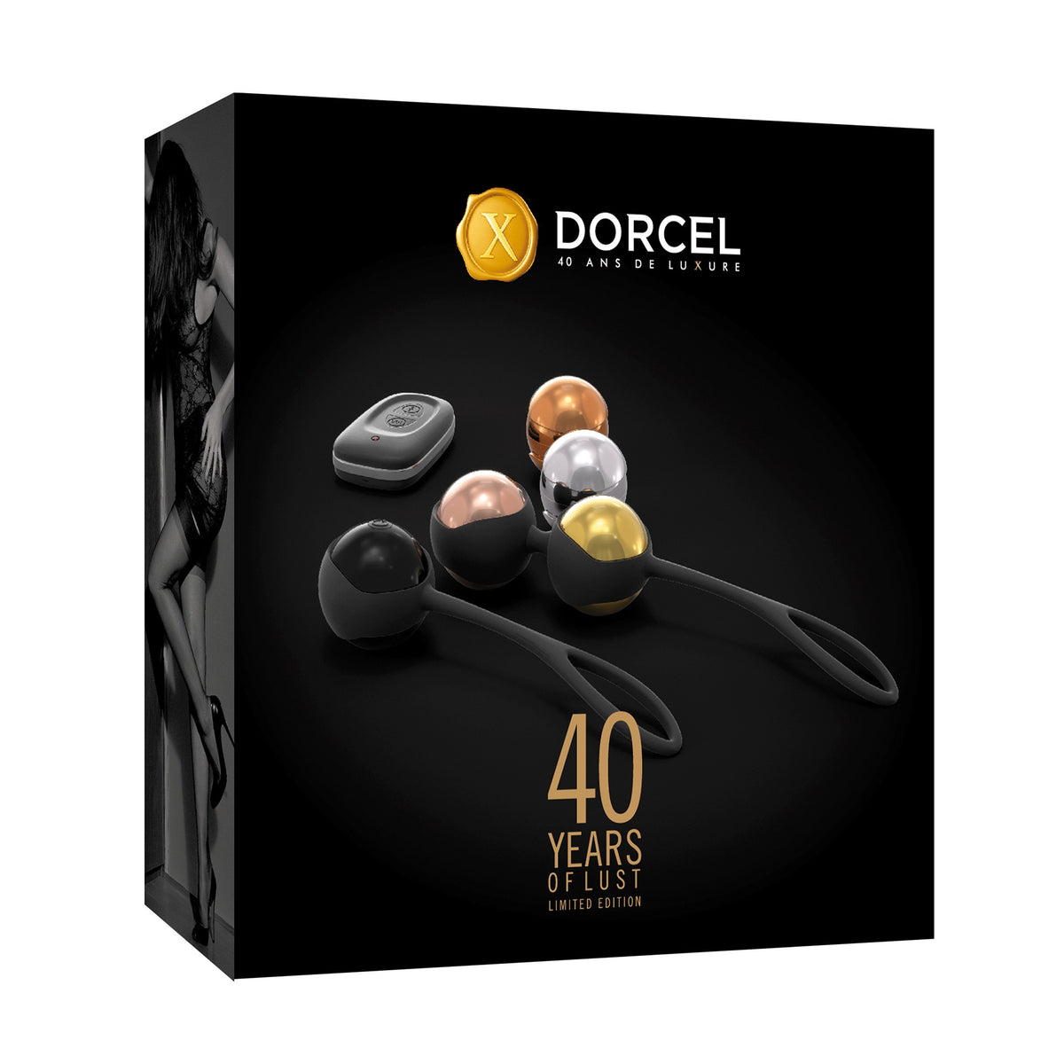 Boules de Geisha vibrantes télécommandées Training Balls Dorcel