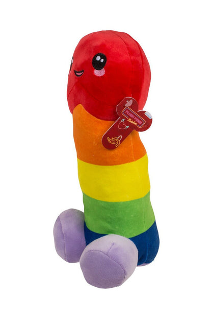 Peluche pénis arc-en-ciel Rainbow Out Of The Blue
