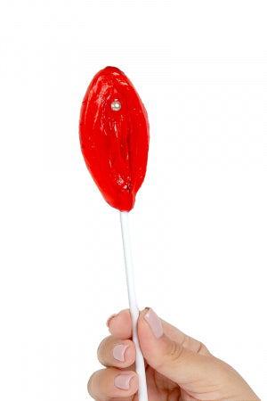 Sucette vulve fraise 2 · Secret Play