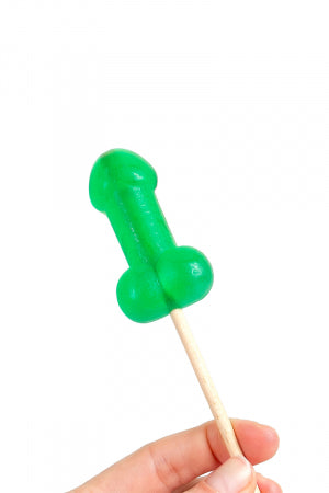 Sucette pénis à la menthe avec effet rafraichissant · Secret Play