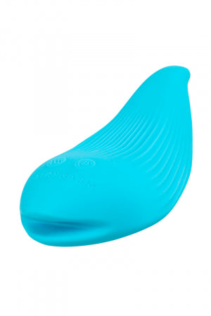 Mini vibro rechargeable DelightfulWave bleu · Fairygasm