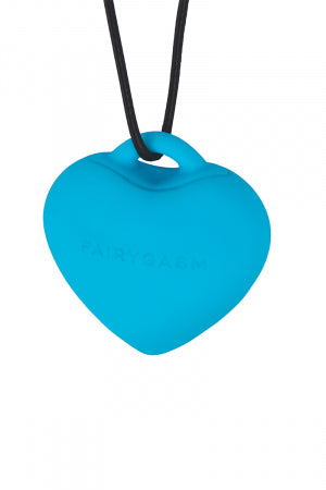 Stimulateur pendentif PleasureStone bleu · Fairygasm