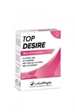 Gel clitoridien Top Desire 6 sachets 4ml · Labophyto