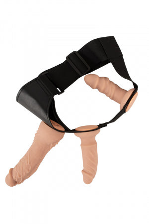 Gode-ceinture 3 dildos multi-positions · You2Toys