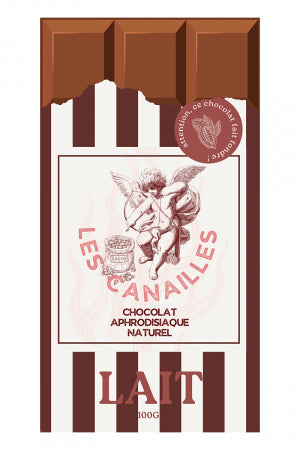 Chocolat au lait Tablette 100g · Les canailles