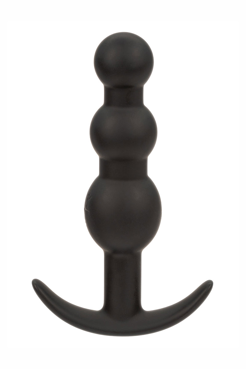Plug anal vibrant 3 perles en silicone Boundless Calexotics