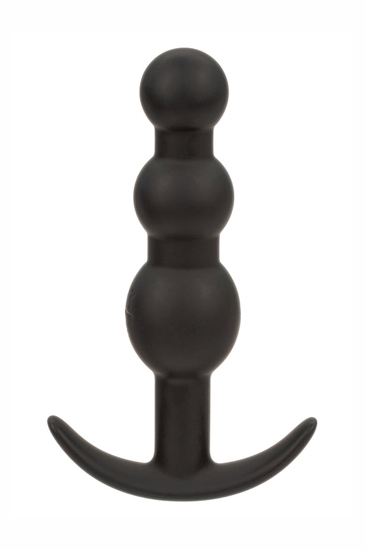 Plug anal vibrant 3 perles en silicone Boundless Calexotics