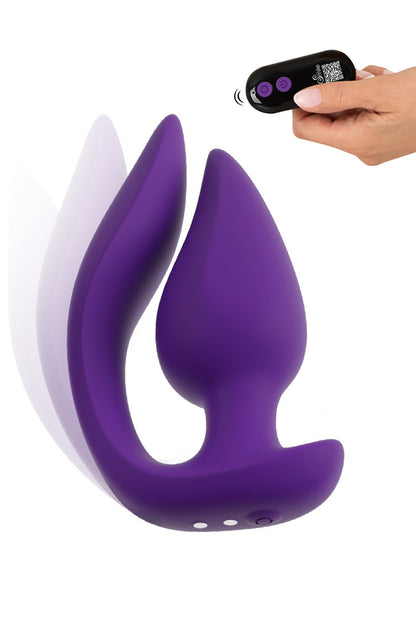 Plug vibrant et stimulateur externe télécommandé 2 en 1 Sweet Smile