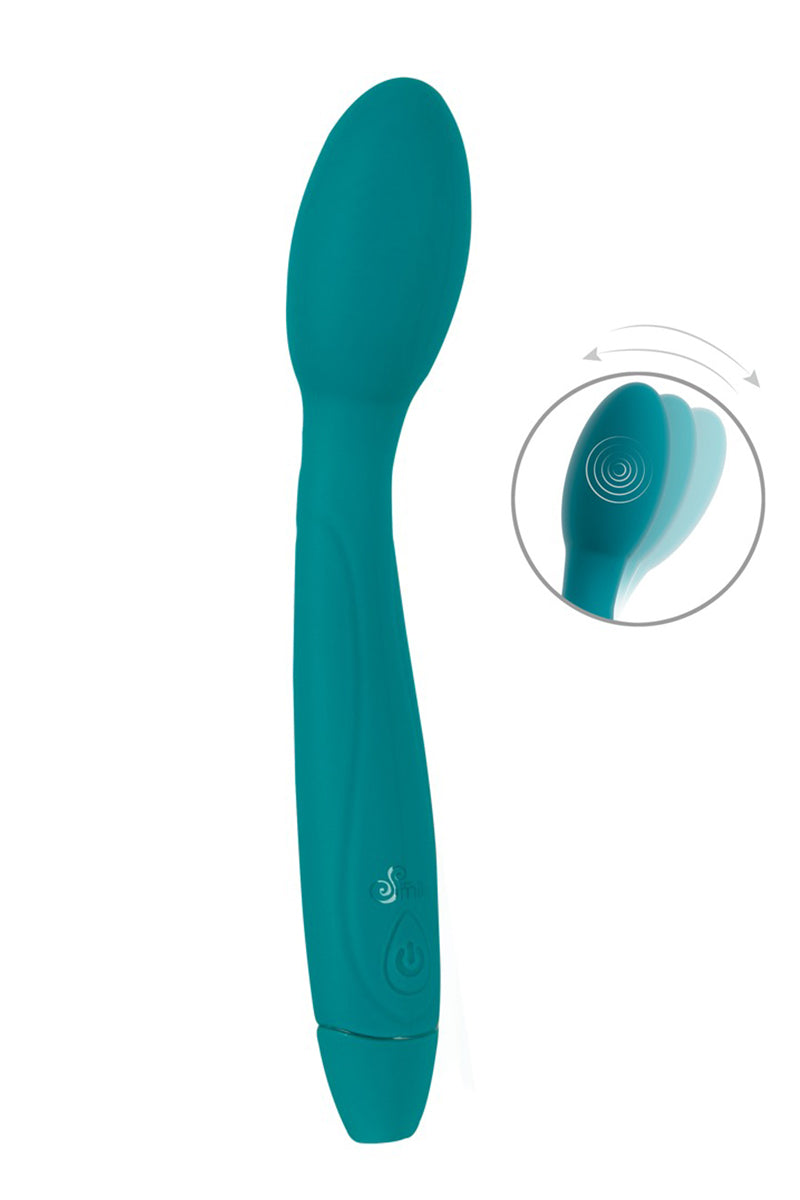 Vibro point G à tête oscillante rechargeable Sweet Smile