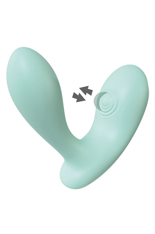 Vibromasseur double tapping et point G DuoVibe II Xocoon