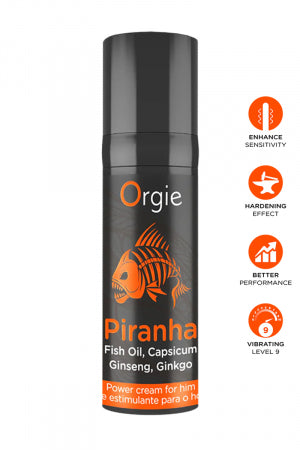 Crème stimulante Piranha Power Cream Orgie · Orgie