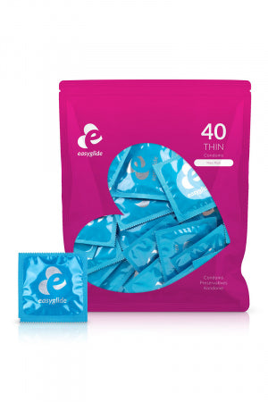 40 préservatifs Extra Fins · Easyglide