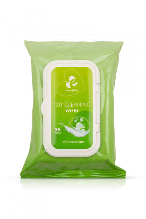 25 lingettes Lingettes nettoyantes pour sextoys · Easyglide