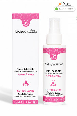 Lubrifiant Bio Barbe à papa 100ml Divinexstases · Divinextases