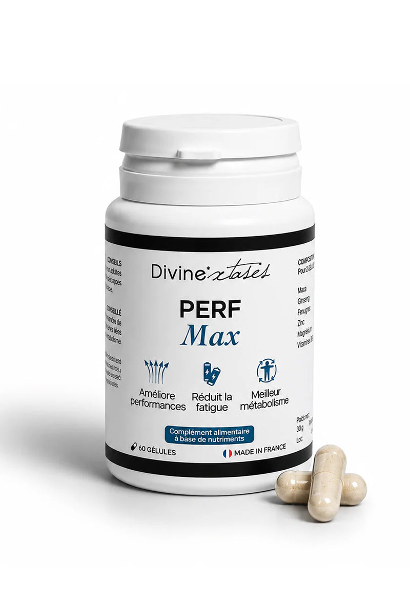 Complément alimentaire vitaminé Perf Max Divinextases
