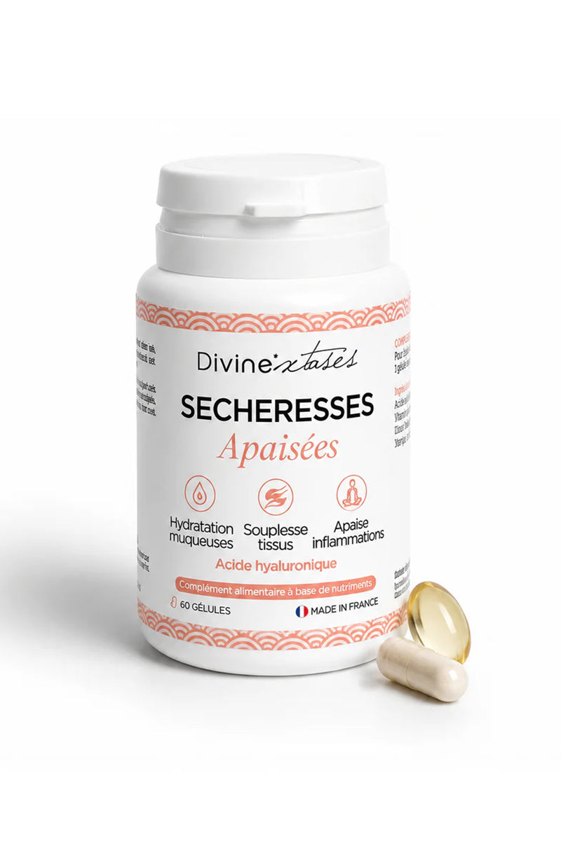 Complément alimentaire Sécheresses apaisées Divinextases