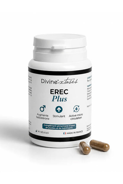 Complément alimentaire végan Erec Plus Divinextases