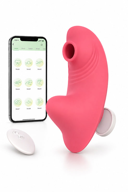 Stimulateur culotte vibrante connecté Secret Pulse rose DIK