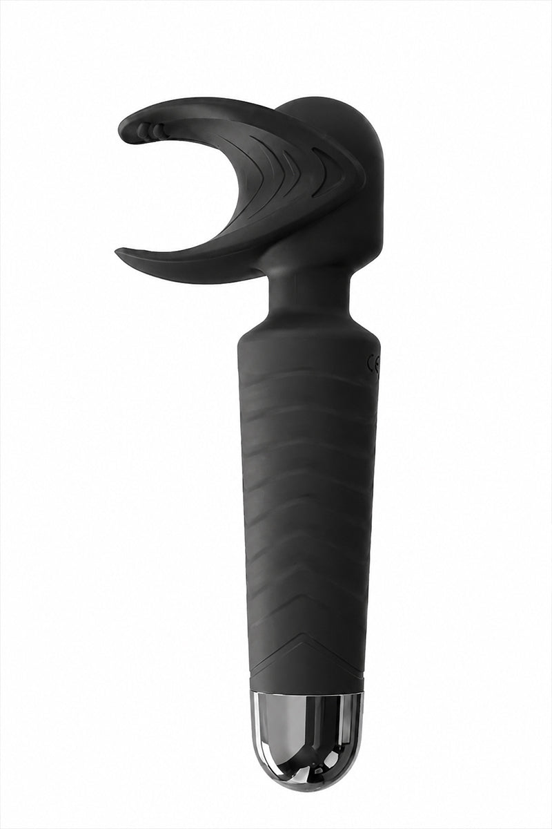 Masturbateur masculin vibrant rechargeable Manikhand noir DIK