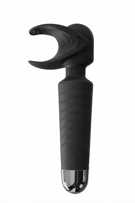 Masturbateur masculin vibrant rechargeable Manikhand noir DIK