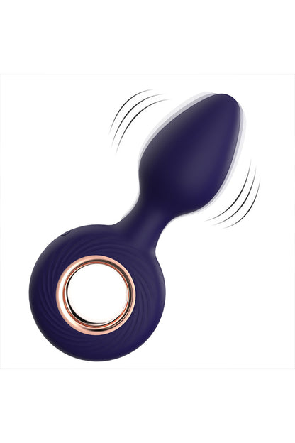 Plug anal vibrant rechargeable Griplug violet DIK