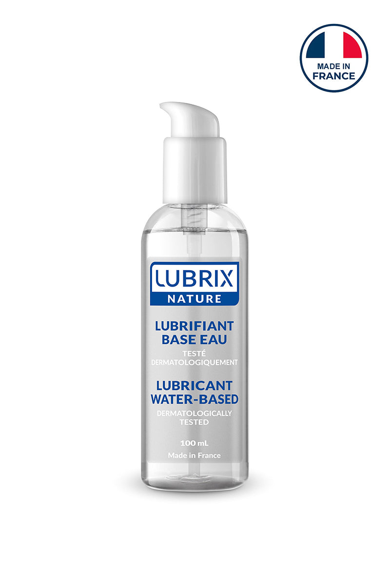Lubrifiant base eau Nature flacon pompe 100 ml Lubrix