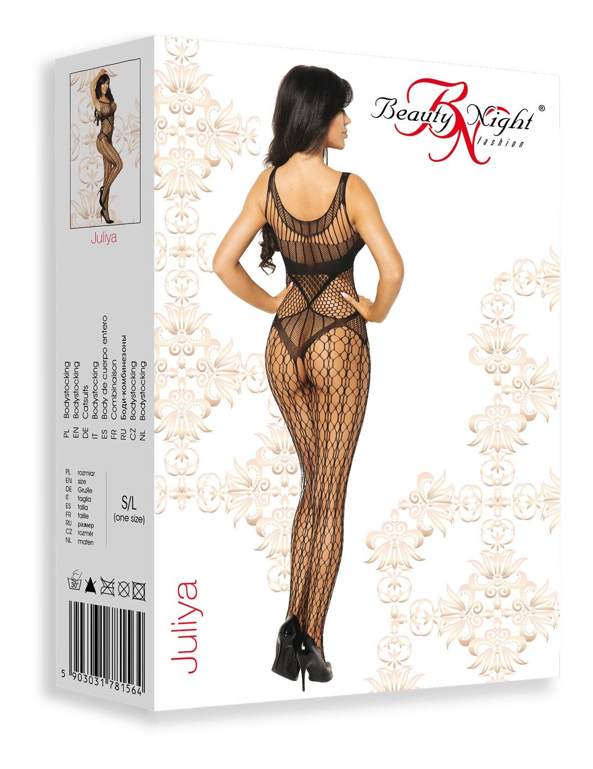 Juliya Bodystocking Noir · Beauty Night · vue 3