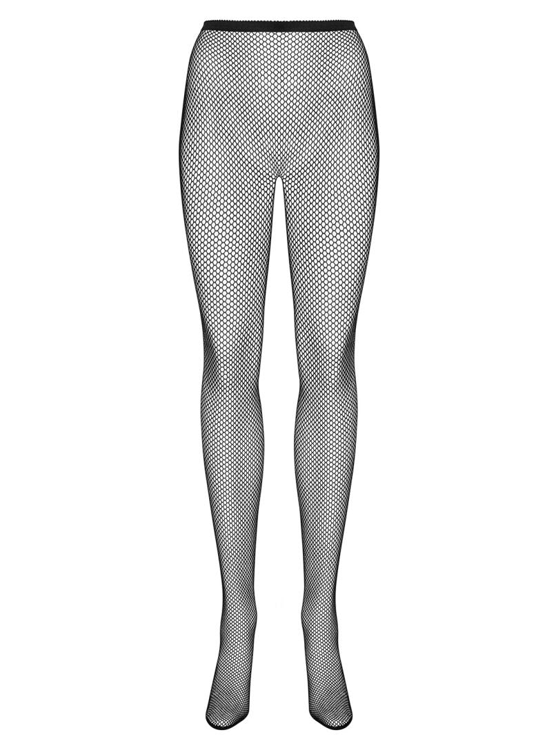 Collants ouverts Noir résille · Obsessive · vue 5