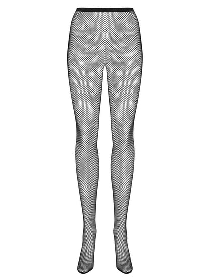 Collants ouverts Noir résille · Obsessive · vue 5