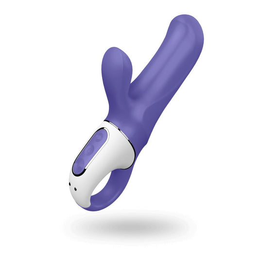 Vibromasseur Vibes Magic Bunny Violet · Satisfyer