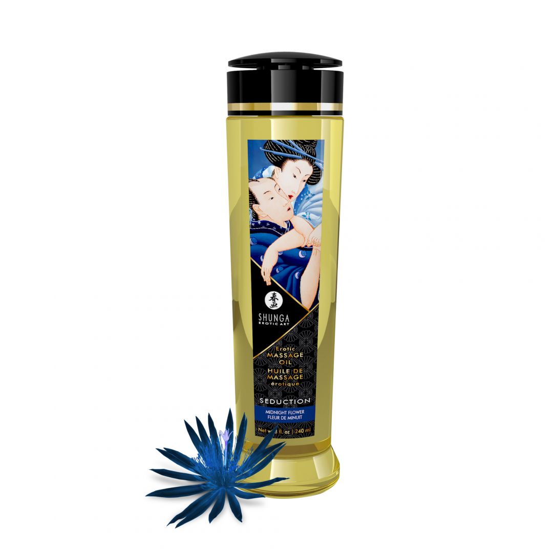 Huile de massage érotique Fleur de minuit 240 ml · Shunga · vue 2