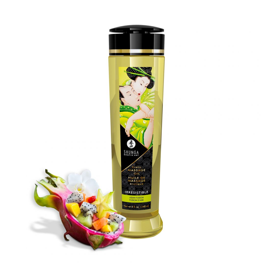 Huile de massage érotique Fusion d'Asie 240 ml · Shunga