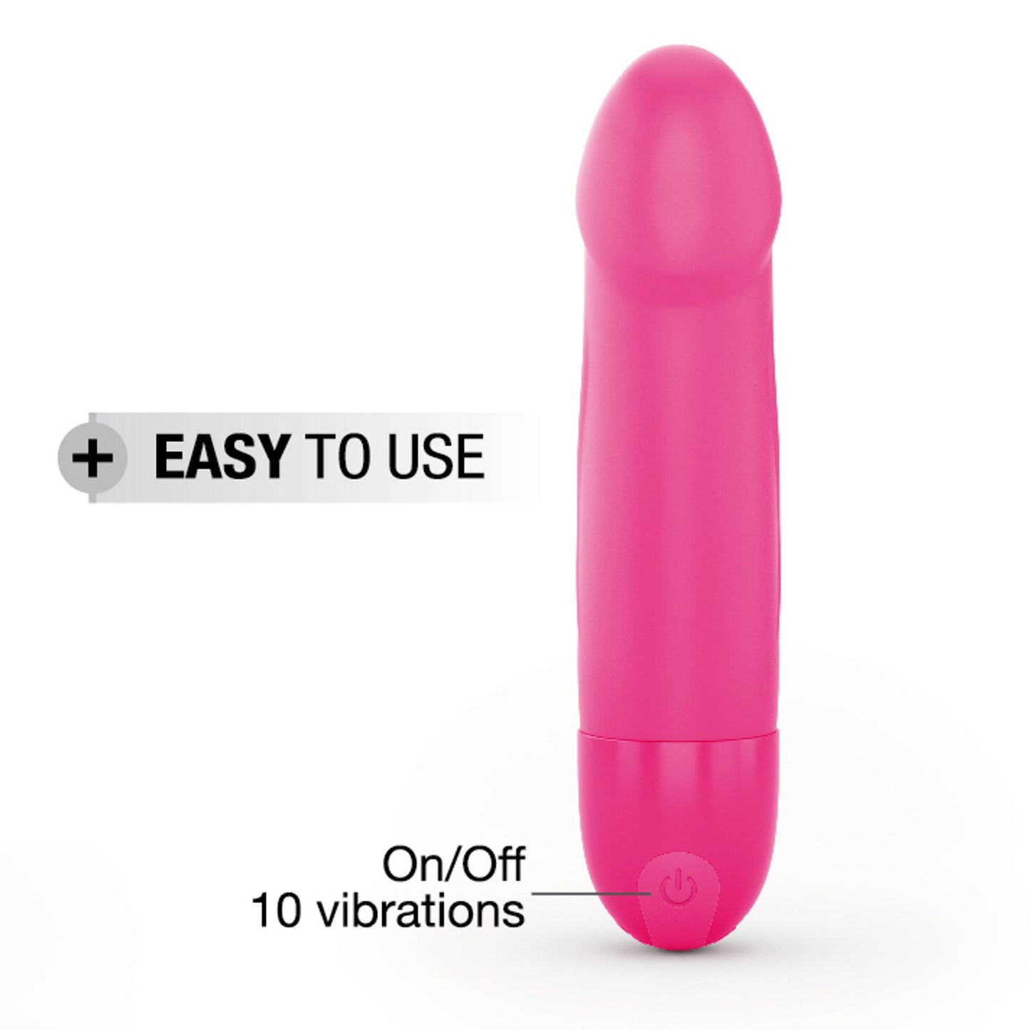 Vibromasseur Real Vibration S 16 cm 2.0 Rose · Dorcel · vue 5