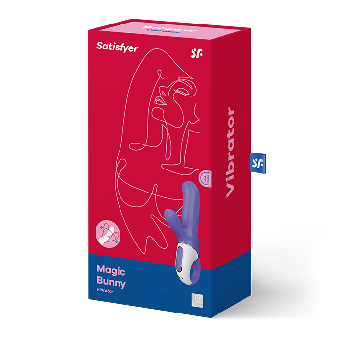 Vibromasseur Vibes Magic Bunny Violet · Satisfyer · vue 5
